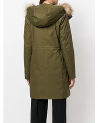 olivgrüner Parka von Woolrich