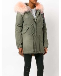 olivgrüner Parka von Mr & Mrs Italy