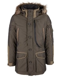 olivgrüner Parka von S.OLIVER RED LABEL