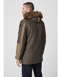 olivgrüner Parka von S.OLIVER RED LABEL