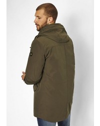 olivgrüner Parka von S4 JACKETS