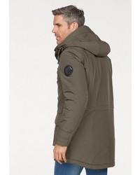 olivgrüner Parka von S4 JACKETS