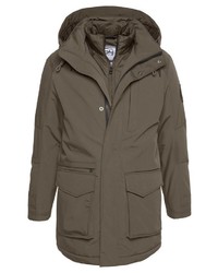 olivgrüner Parka von S4 JACKETS