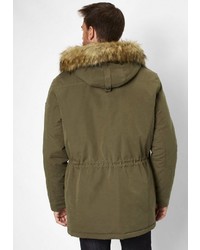 olivgrüner Parka von S4 JACKETS