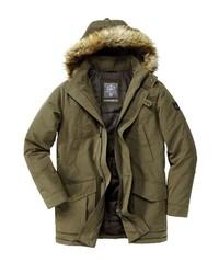 olivgrüner Parka von S4 JACKETS