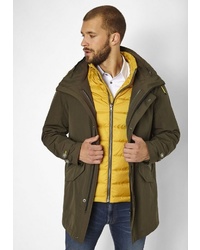 olivgrüner Parka von S4 JACKETS