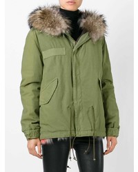 olivgrüner Parka von Mr & Mrs Italy