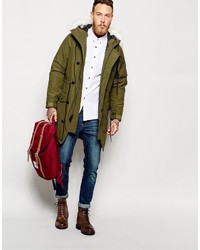 olivgrüner Parka von Penfield