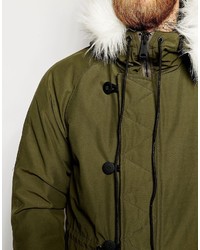 olivgrüner Parka von Penfield