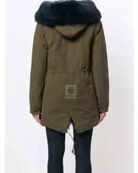 olivgrüner Parka von Mr & Mrs Italy