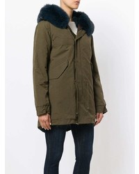 olivgrüner Parka von Mr & Mrs Italy