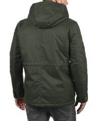 olivgrüner Parka von Solid