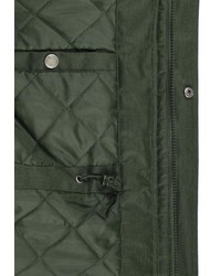 olivgrüner Parka von Solid