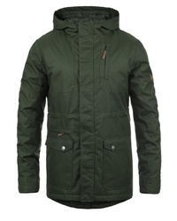 olivgrüner Parka von Solid