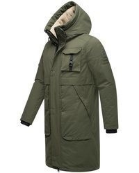 olivgrüner Parka von Stone Harbour