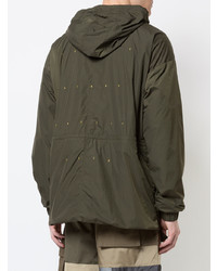 olivgrüner Parka von Mostly Heard Rarely Seen