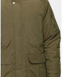 olivgrüner Parka von Supreme Being