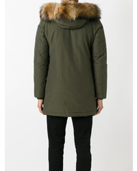 olivgrüner Parka von Woolrich