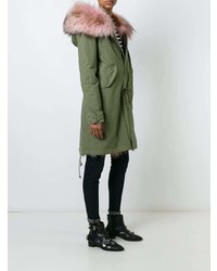 olivgrüner Parka von Mr & Mrs Italy