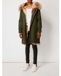 olivgrüner Parka von Mr & Mrs Italy