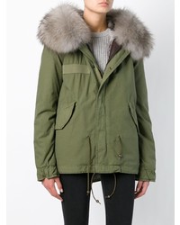 olivgrüner Parka von Mr & Mrs Italy