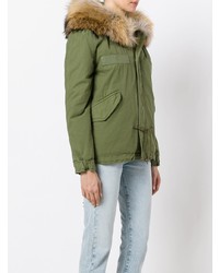 olivgrüner Parka von Mr & Mrs Italy