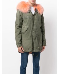 olivgrüner Parka von Mr & Mrs Italy