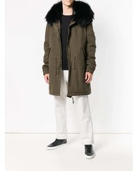 olivgrüner Parka von Mr & Mrs Italy