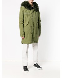 olivgrüner Parka von Mr & Mrs Italy