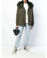 olivgrüner Parka von Mr & Mrs Italy