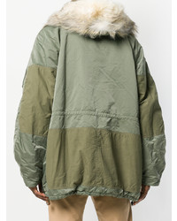 olivgrüner Parka von VISVIM