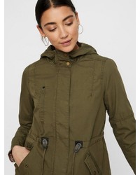 olivgrüner Parka von Vero Moda