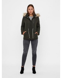 olivgrüner Parka von Vero Moda