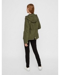 olivgrüner Parka von Vero Moda