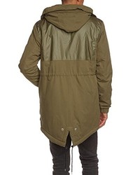 olivgrüner Parka von Wesc