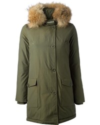 olivgrüner Parka von Woolrich