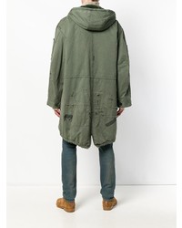 olivgrüner Parka von Zadig & Voltaire