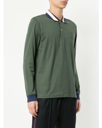 olivgrüner Polo Pullover von Kent & Curwen