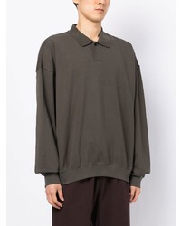 olivgrüner Polo Pullover von FEAR OF GOD ESSENTIALS