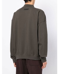 olivgrüner Polo Pullover von FEAR OF GOD ESSENTIALS