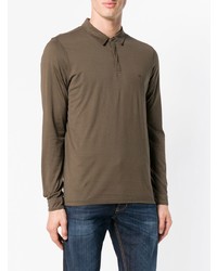 olivgrüner Polo Pullover von CP Company