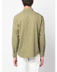 olivgrüner Polo Pullover von Ralph Lauren RRL