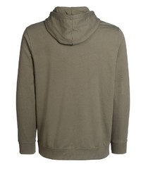 olivgrüner Pullover mit einem Kapuze von Bexleys man