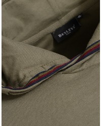 olivgrüner Pullover mit einem Kapuze von Bexleys man