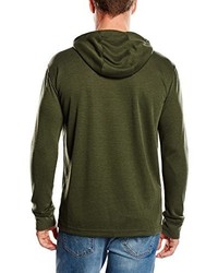 olivgrüner Pullover mit einem Kapuze von Burton