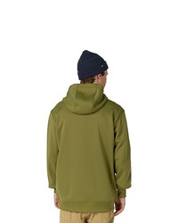 olivgrüner Pullover mit einem Kapuze von Burton