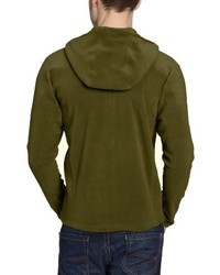 olivgrüner Pullover mit einem Kapuze von Helly Hansen