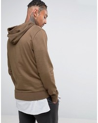 olivgrüner Pullover mit einem Kapuze von Asos