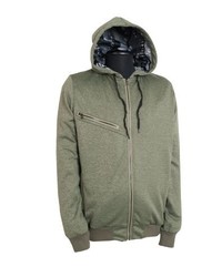 olivgrüner Pullover mit einem Kapuze von Nitro Snowboards