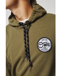 olivgrüner Pullover mit einem Kapuze von O'Neill